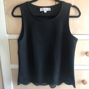 LOFT Black sleeveless top